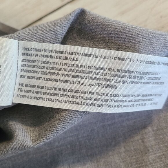 Vintage Abercrombie & Fitch Chambray Blue Button Up Mens Shirt Casual Preppy M - Picture 8 of 8
